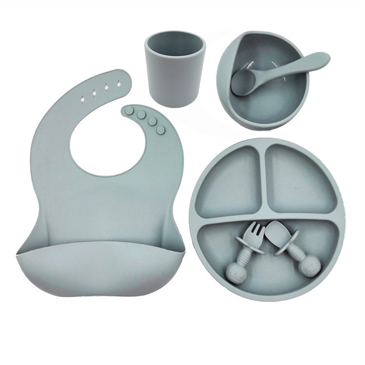 Baby-Besteck-Set aus Silikon