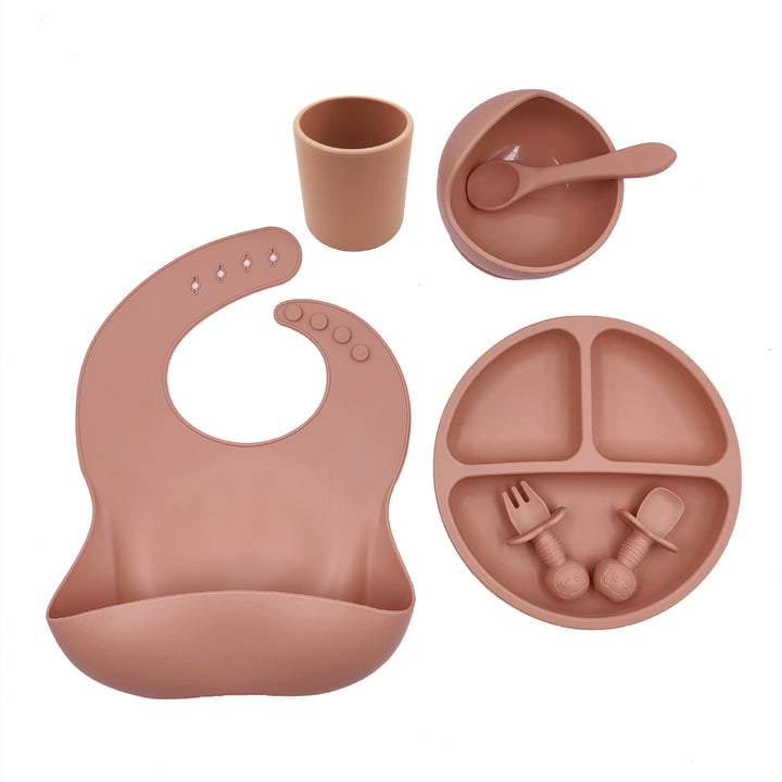 Baby-Besteck-Set aus Silikon