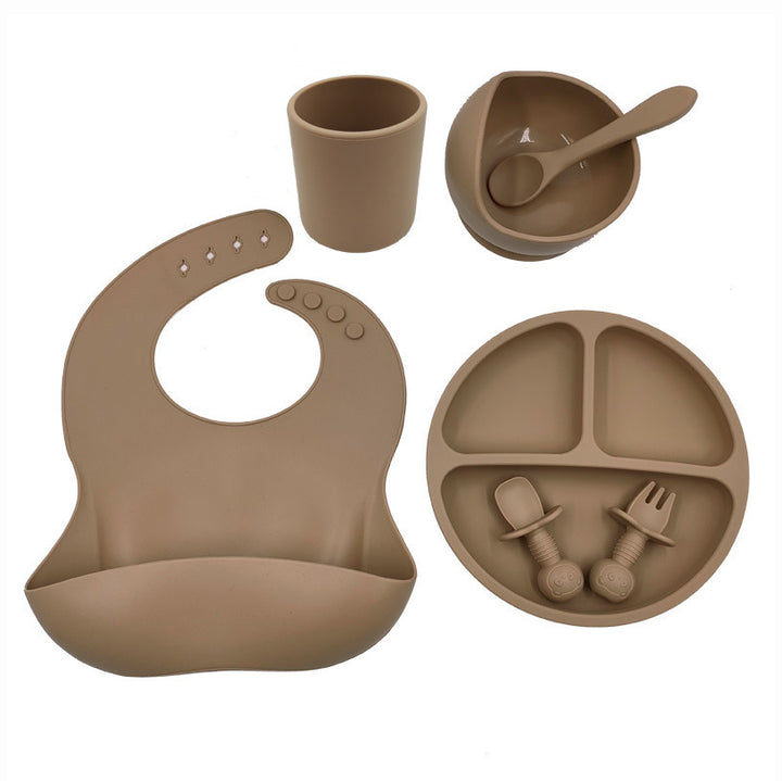 Baby-Besteck-Set aus Silikon